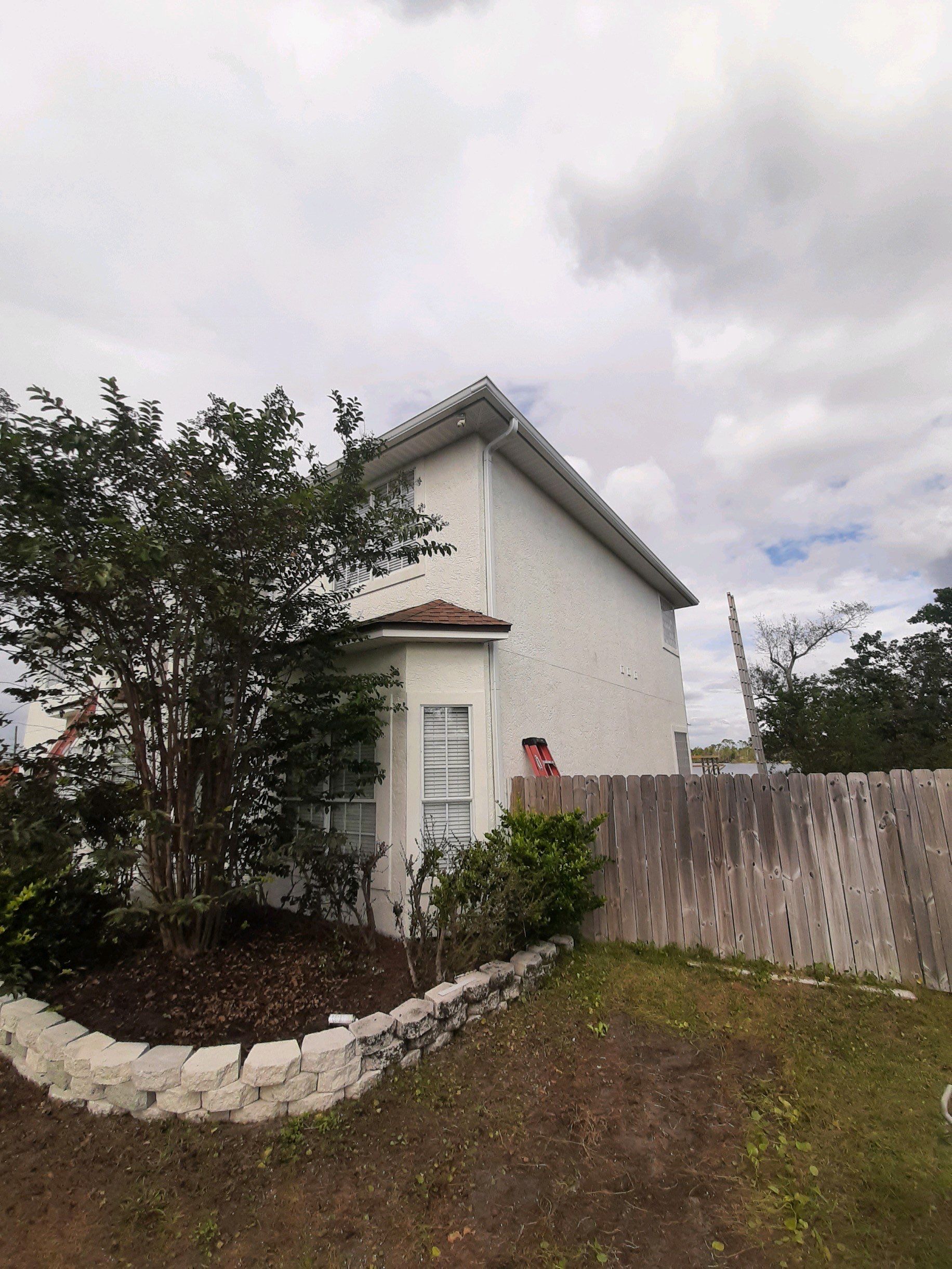 Seamless Gutter Installation using White K-Style Gutters by Gutter Professors