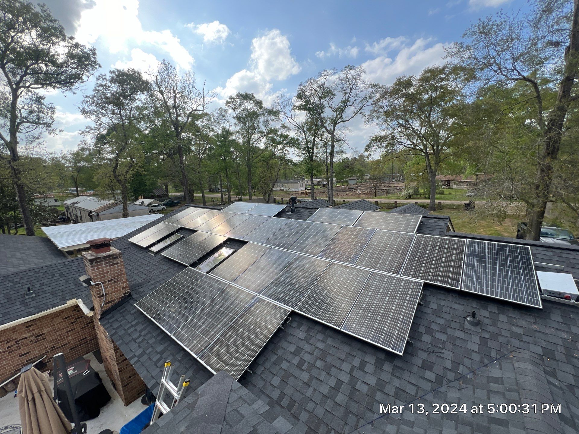 33 Panel D&R in Cypress Tx by Sunaura Solar