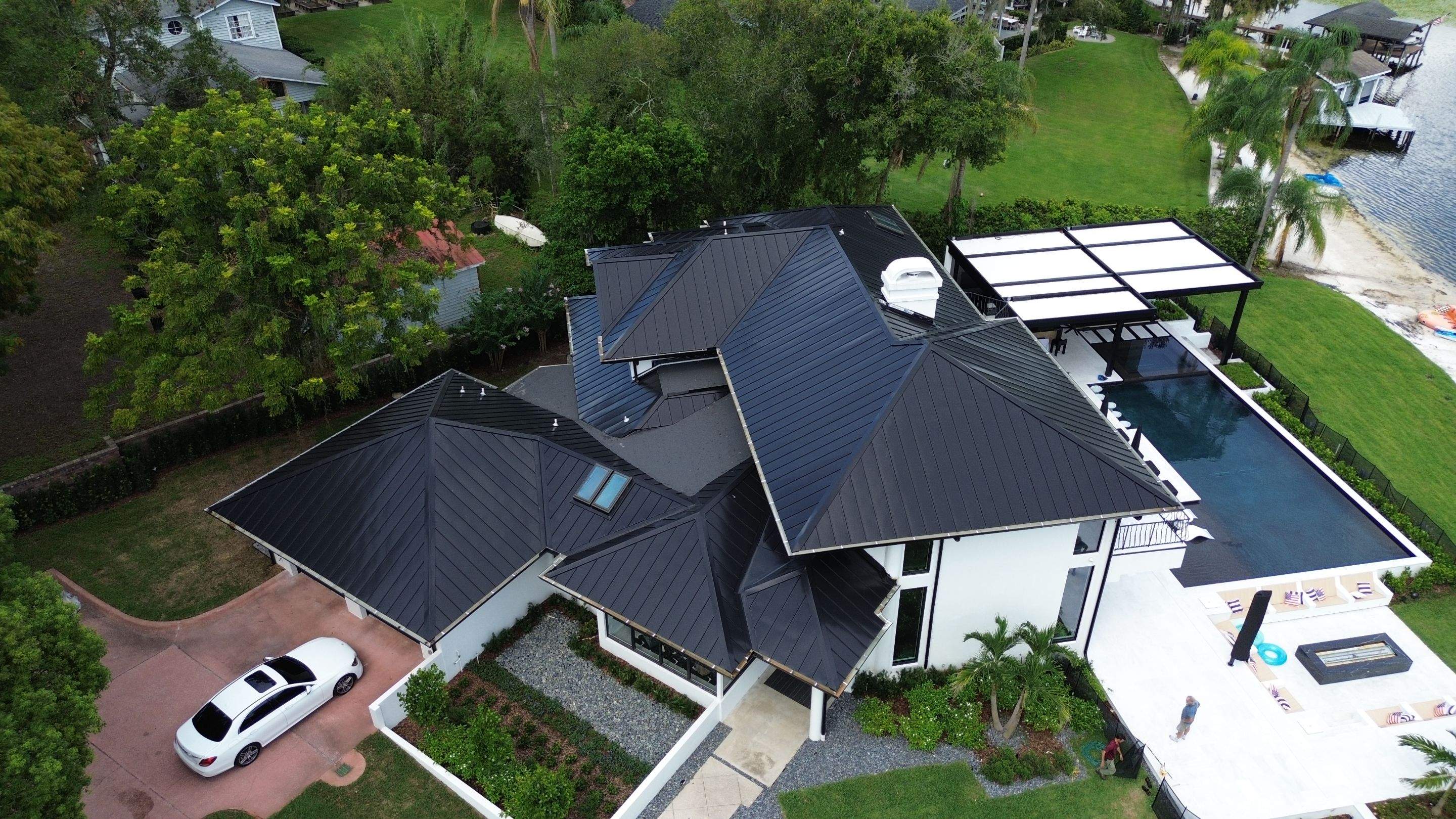 Residential reroof in Orlando FL by Gold Key Roofing