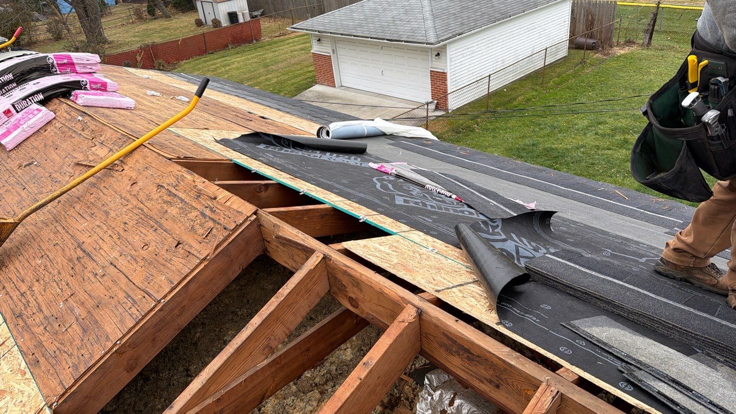 Roof Replacement using Owens Corning Onyx Black by 180 Contractors
