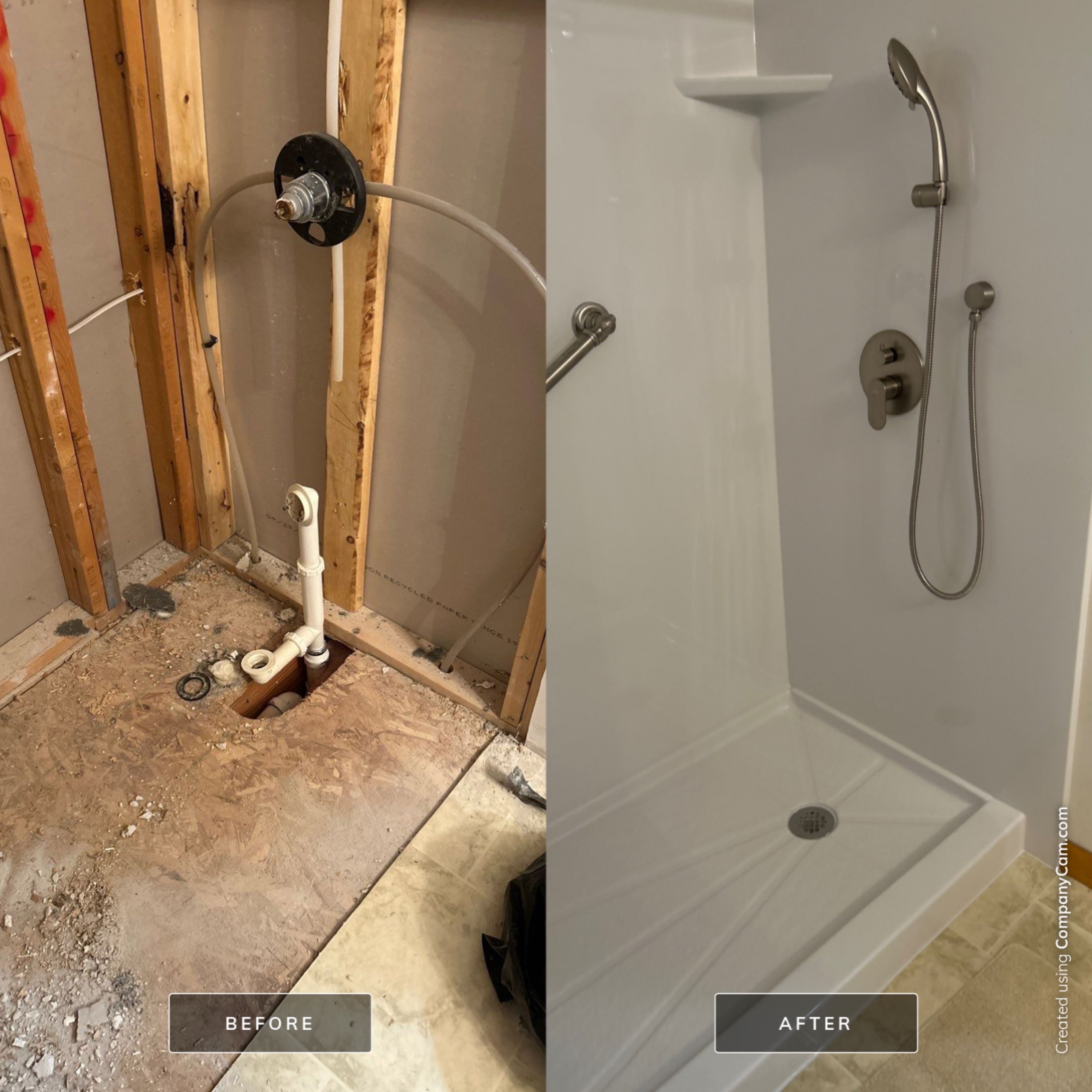 Basic Tub to Shower by BathPlanet SW Virginia