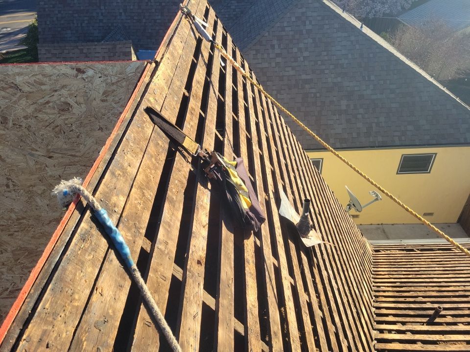 Residential Roofing Installation using Owens Corning Roofing Shingles by Byers Enterprises 