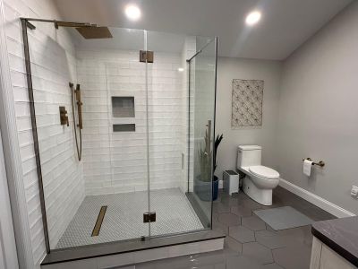 Bathroom Remodel using Tile