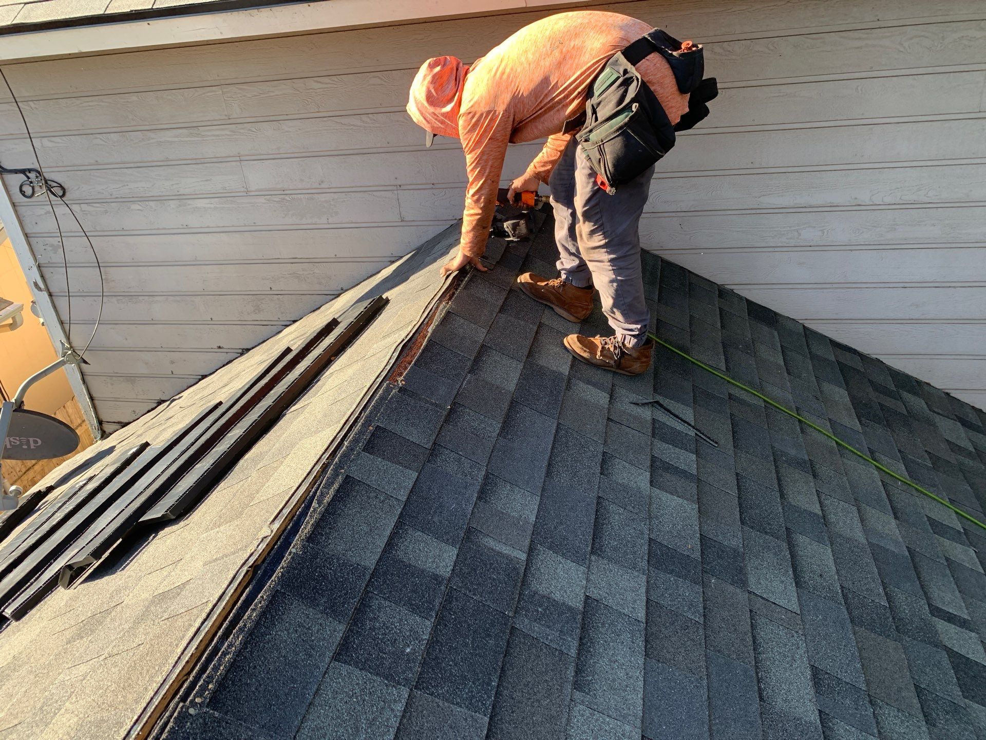 Cedar Park Roofing Replacement With Malarkey Vista AR Shingles and Decking Repair by Caliber Restoration LLC