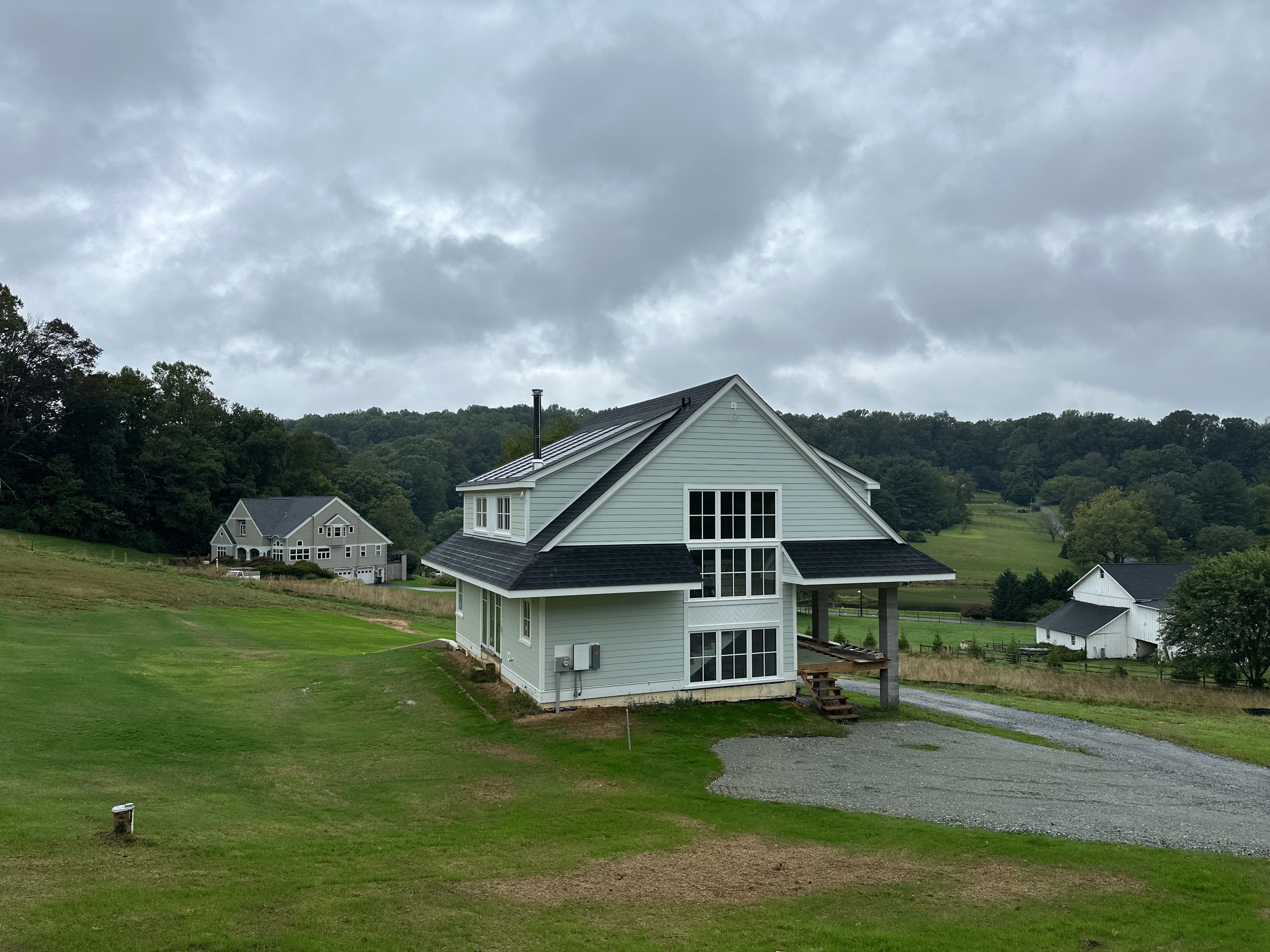 GAF Timberline Solar on New Construction by American Home Contractors
