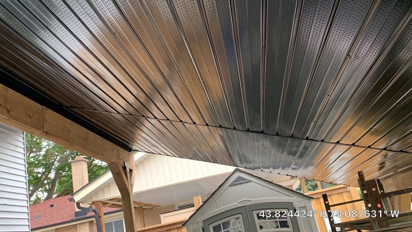 Residential Roofing Installation using 16" Standing Seam Panels by Jay Carter Roofing & Sheet Metal