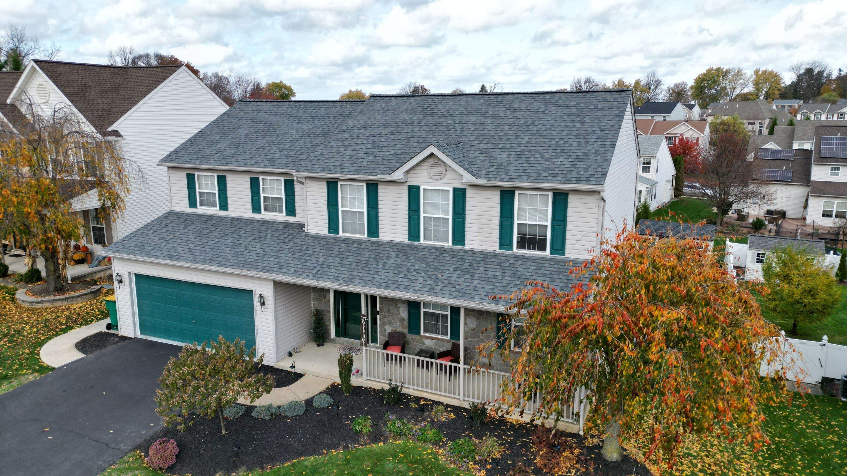 Roofing Installation using CertainTeed Landmark - Colonial Slate by Storm Guard of Ches-Mont PA