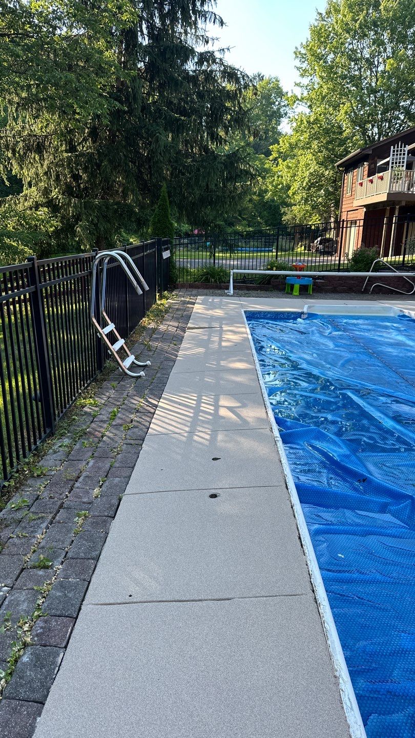 Pool Deck Project in Coraopolis by Floors in a Day, Inc