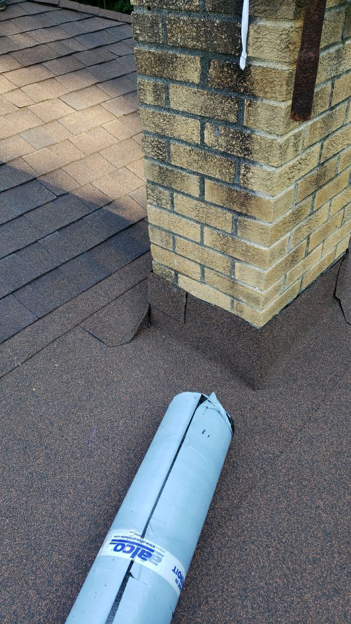 Atlas Pinnacle Pristine Scotchgard: Hickory Drip Edge: Musket brown by Eagle Eye Roofing