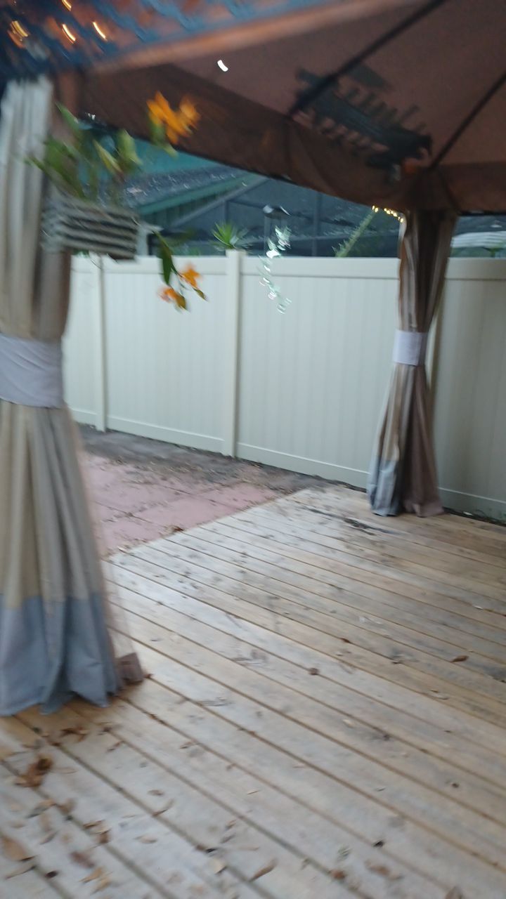 Sarasota, FL 6ft. Tall Tan Vinyl Privacy Fence  by Asap fence and gates, LLC