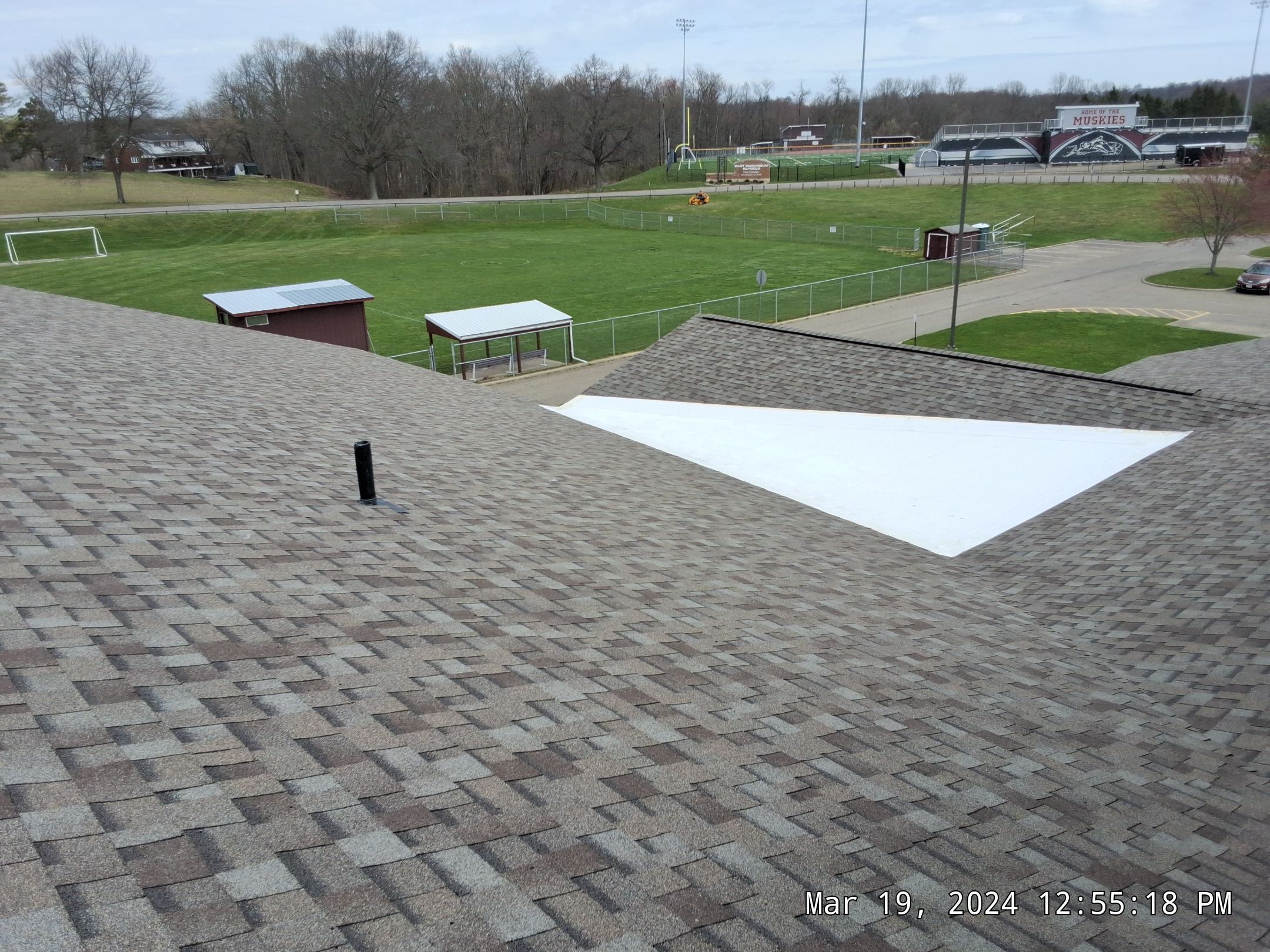 East Muskingum Middle School Roof by Gold Star Roofing LLC 