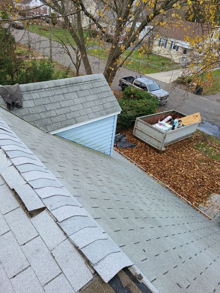 Residential Roofing Installation using Owens Corning TruDefinition Quarry Gray by A Plus Exterior