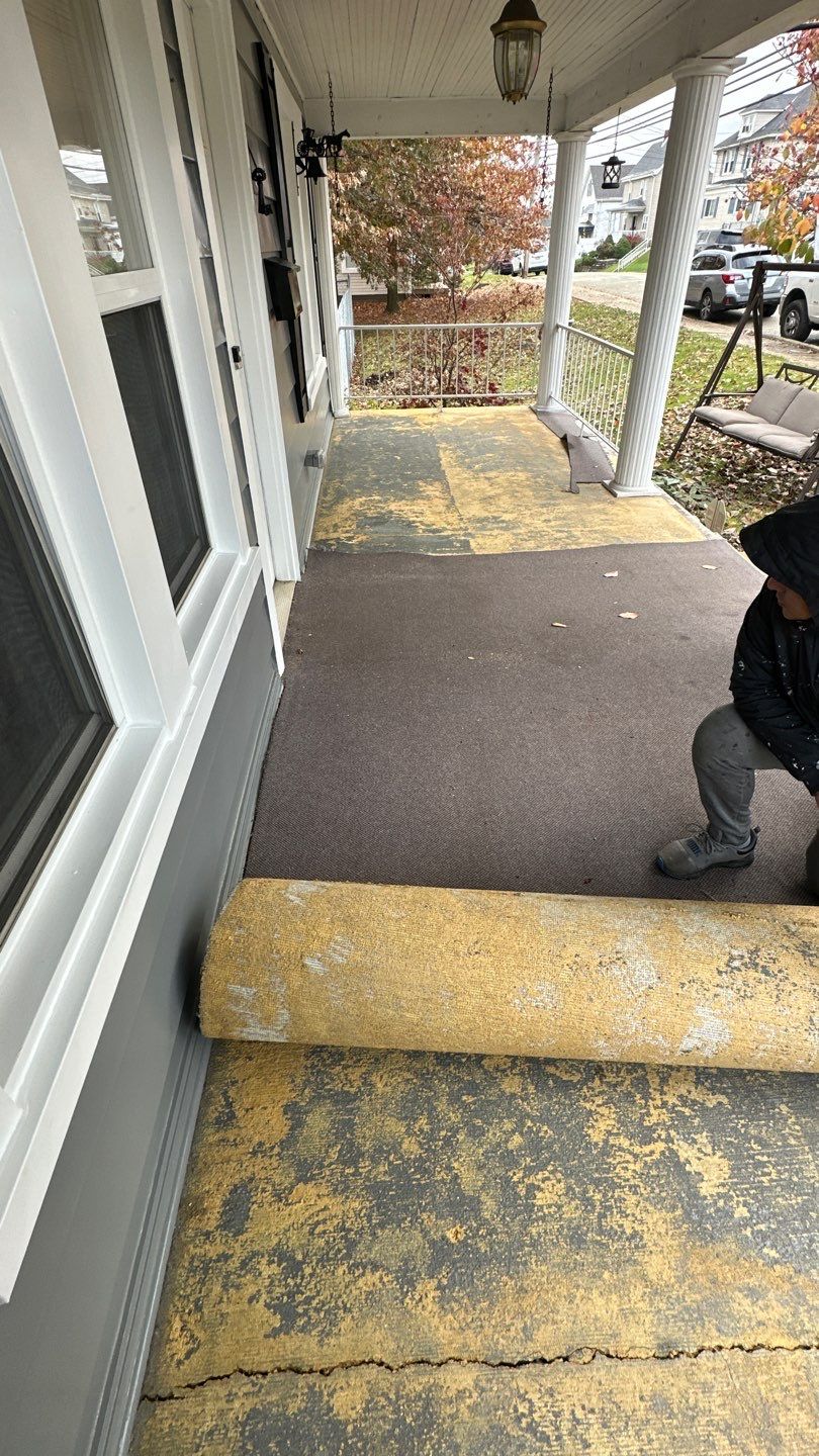 Porch Project in Belle Vernon by Floors in a Day, Inc