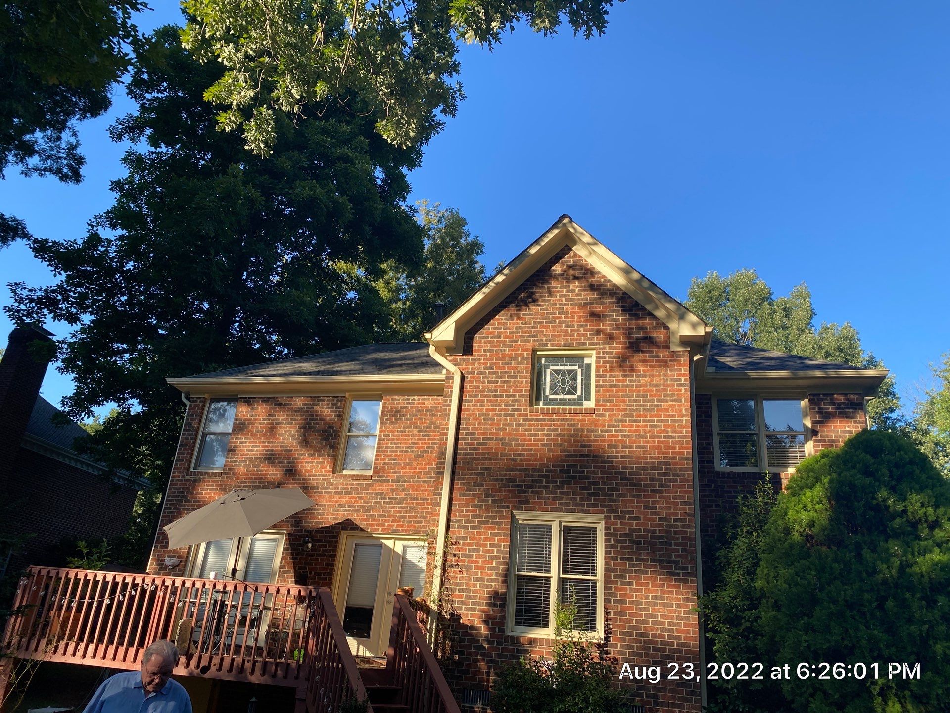 Happy Customer for Life by Just In Time Roofing and Restoration
