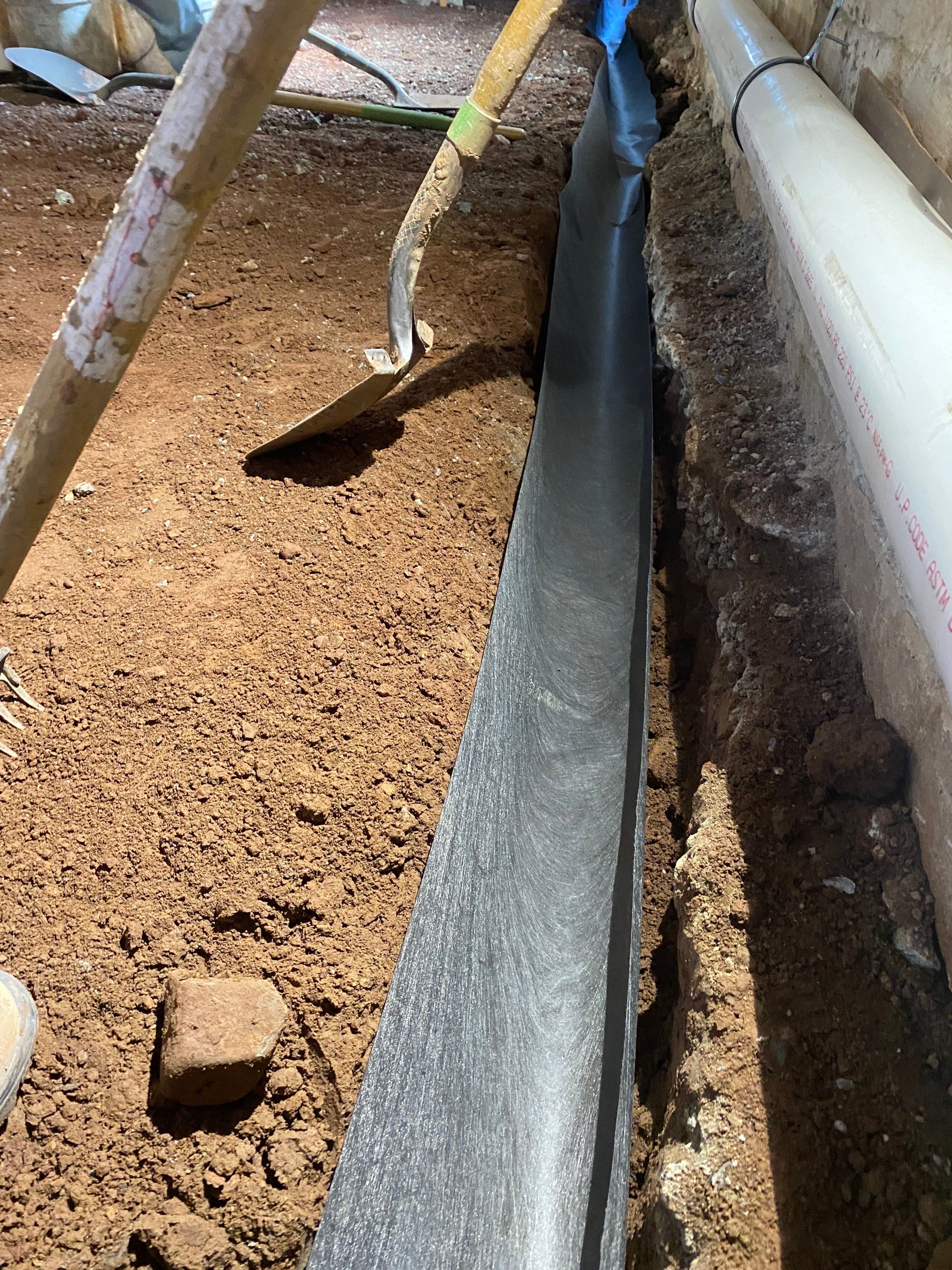 Interior French Drain, Lally Column Replacement & Concrete Floor Replacement in South Orange, NJ by Pure Service Pro, LLC