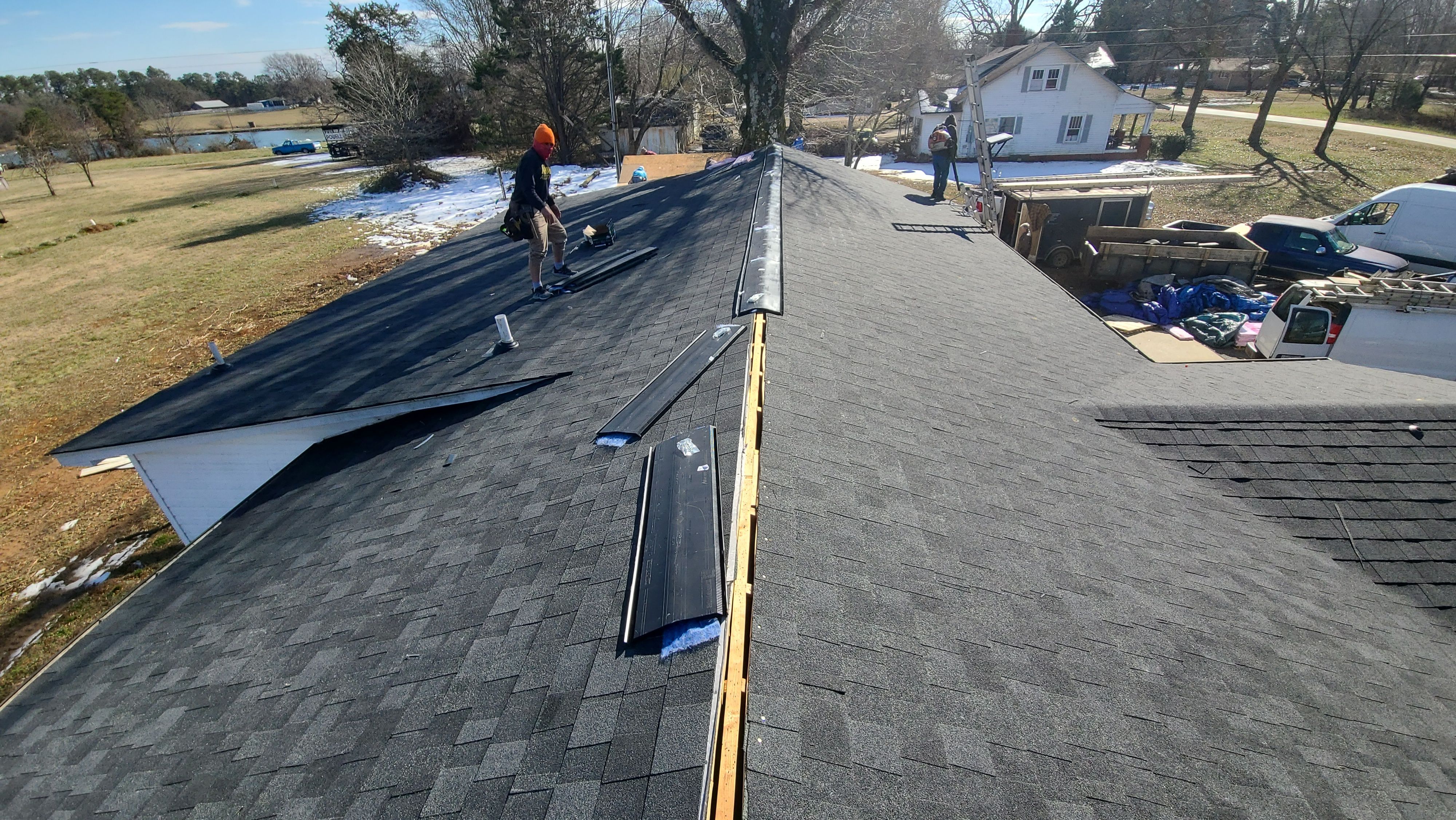 Roof Replacement #1000 by BROCK BUILDERS 