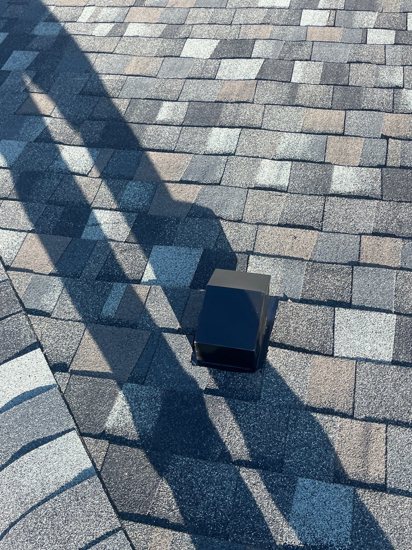 TAMKO Thunderstorm Grey-White Brick  by Tejas Roofworks + Restoration