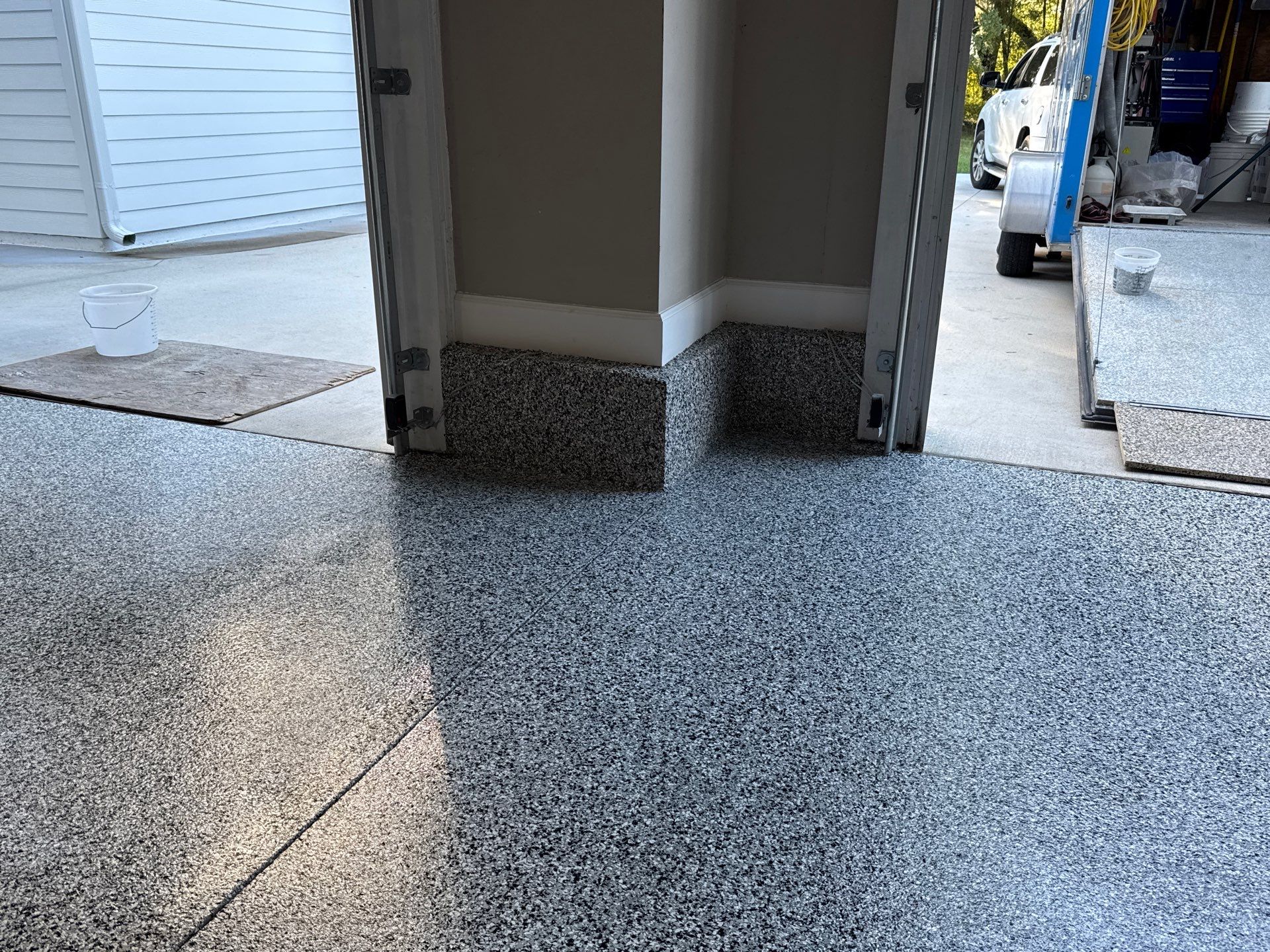 Project in Gainesville, FL by Cross Creek Concrete Coatings
