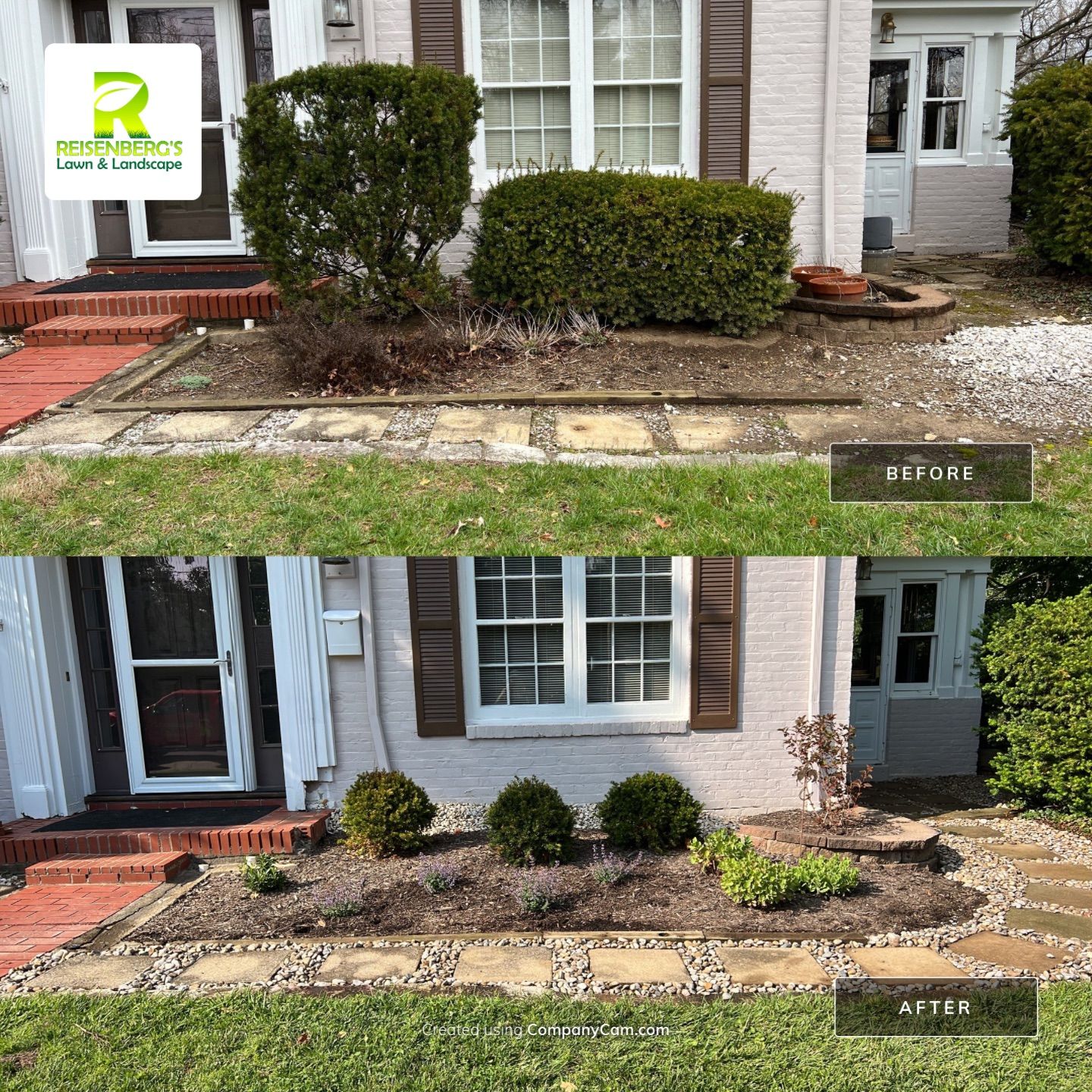 Landscape Tear Our & Install, Relay of Stepper Path by Reisenberg’s Lawn & Landscape, LLC