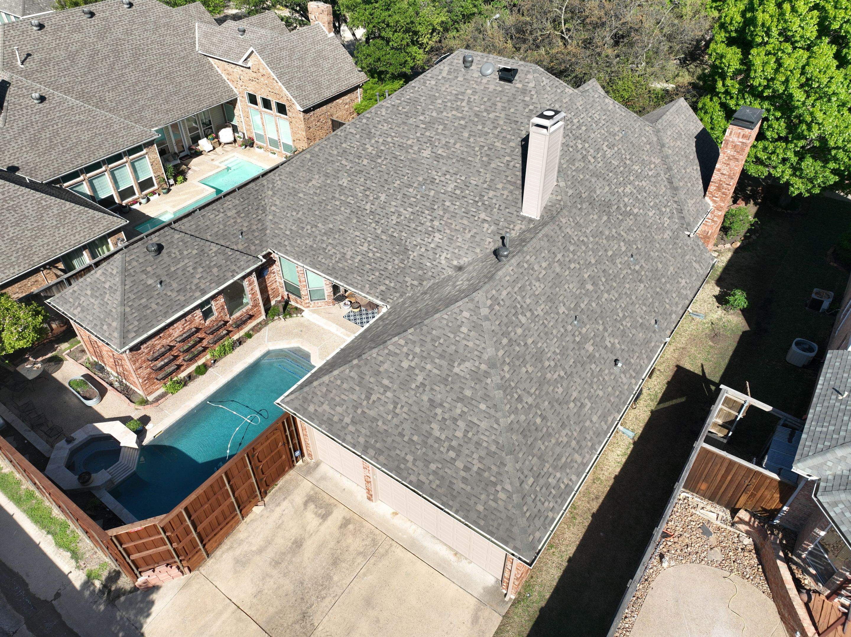 Residential Roofing Installation using Malarkey Vista Weathered Wood Plus by OneSource Roofing and Restoration