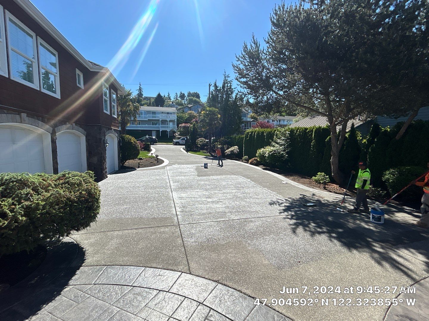 Jim | Concrete Sealer  by Jireh Asphalt & Concrete Inc 