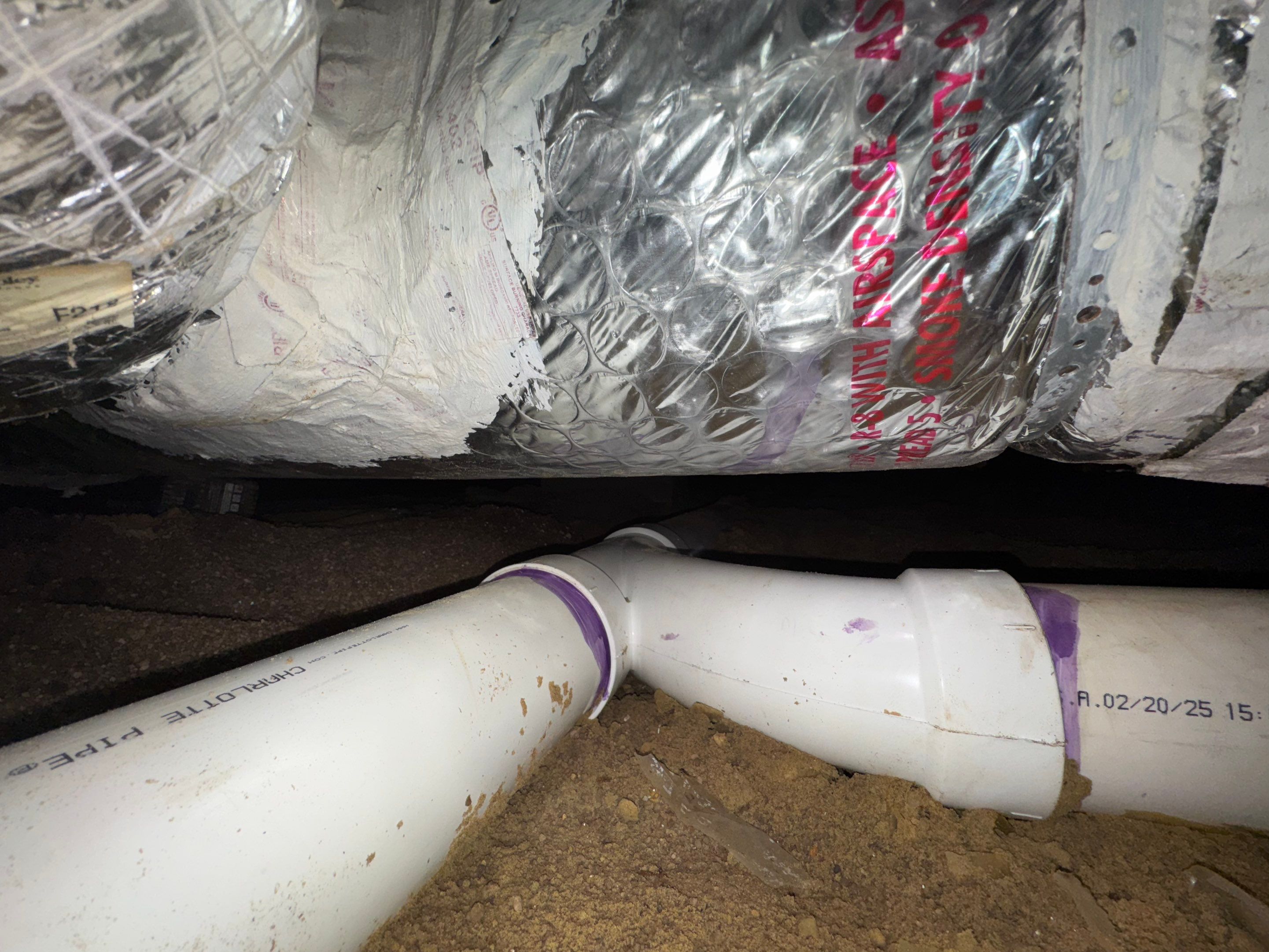 Project in Chesapeake by Patriot Crawl Space Repairs