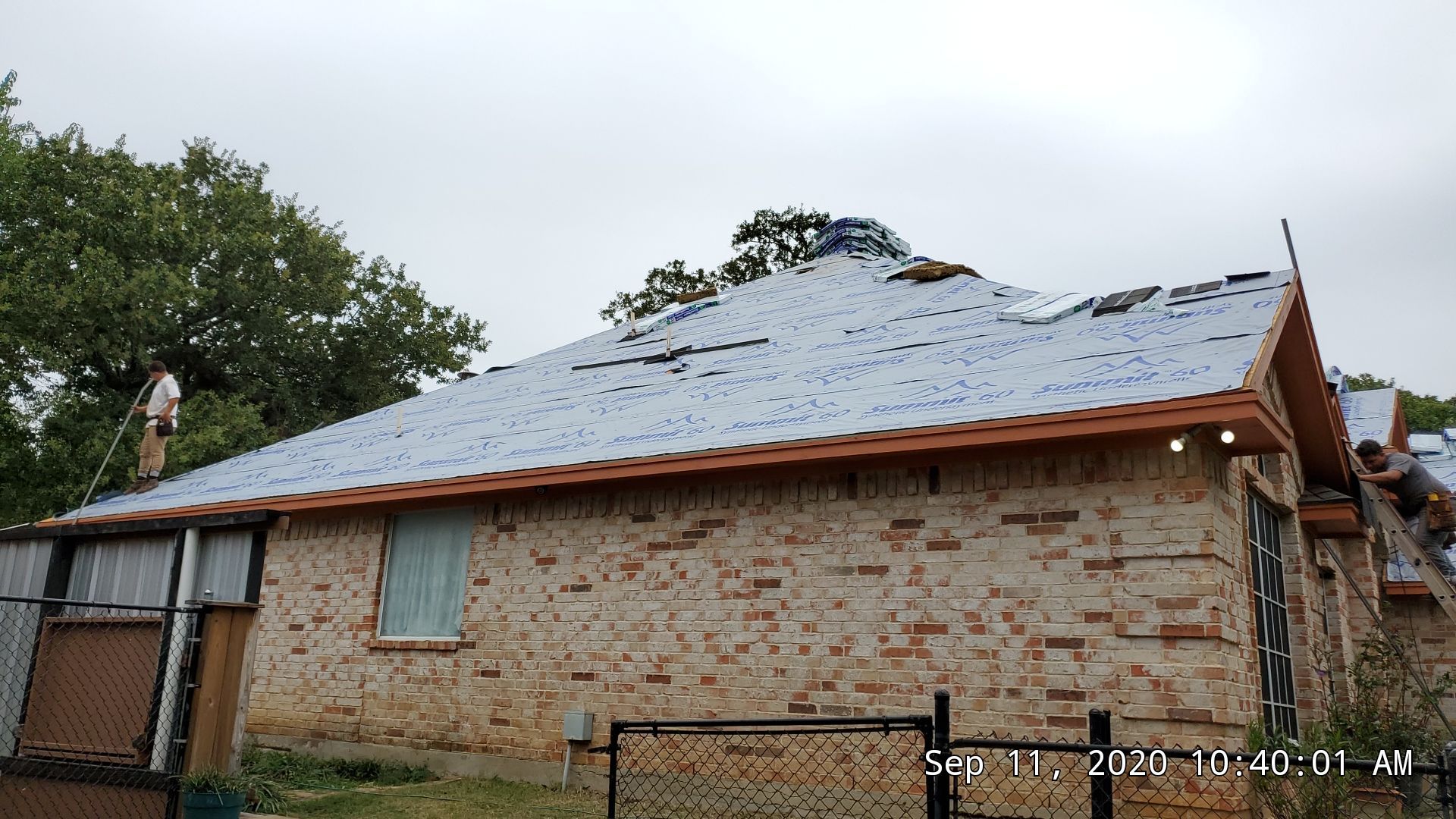 Residential Roofing Installation using ATLAS StormMaster Shake by Harvey Roofing & Construction
