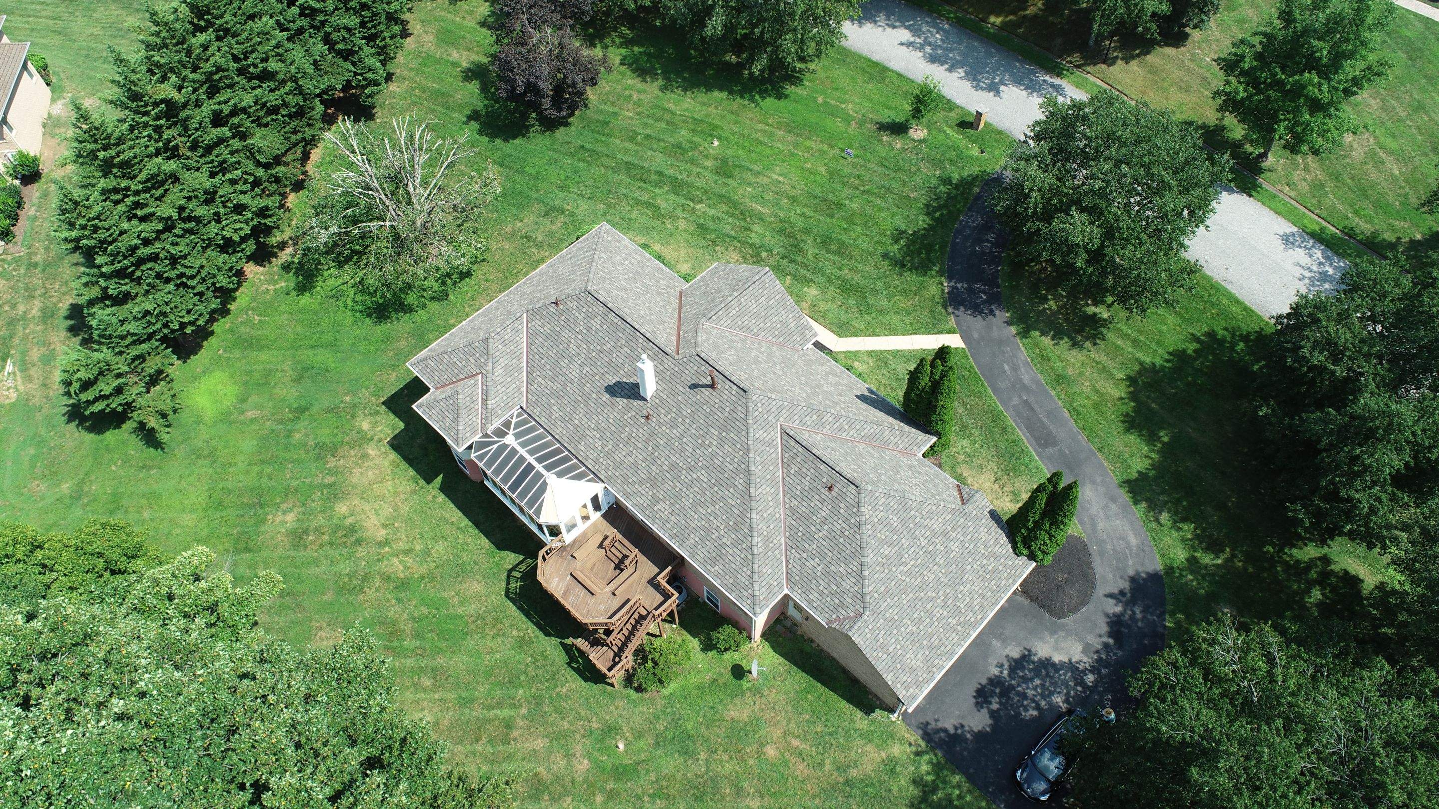 Roof Replacement using Certainteed Grand Manor Shingles by American Home Contractors