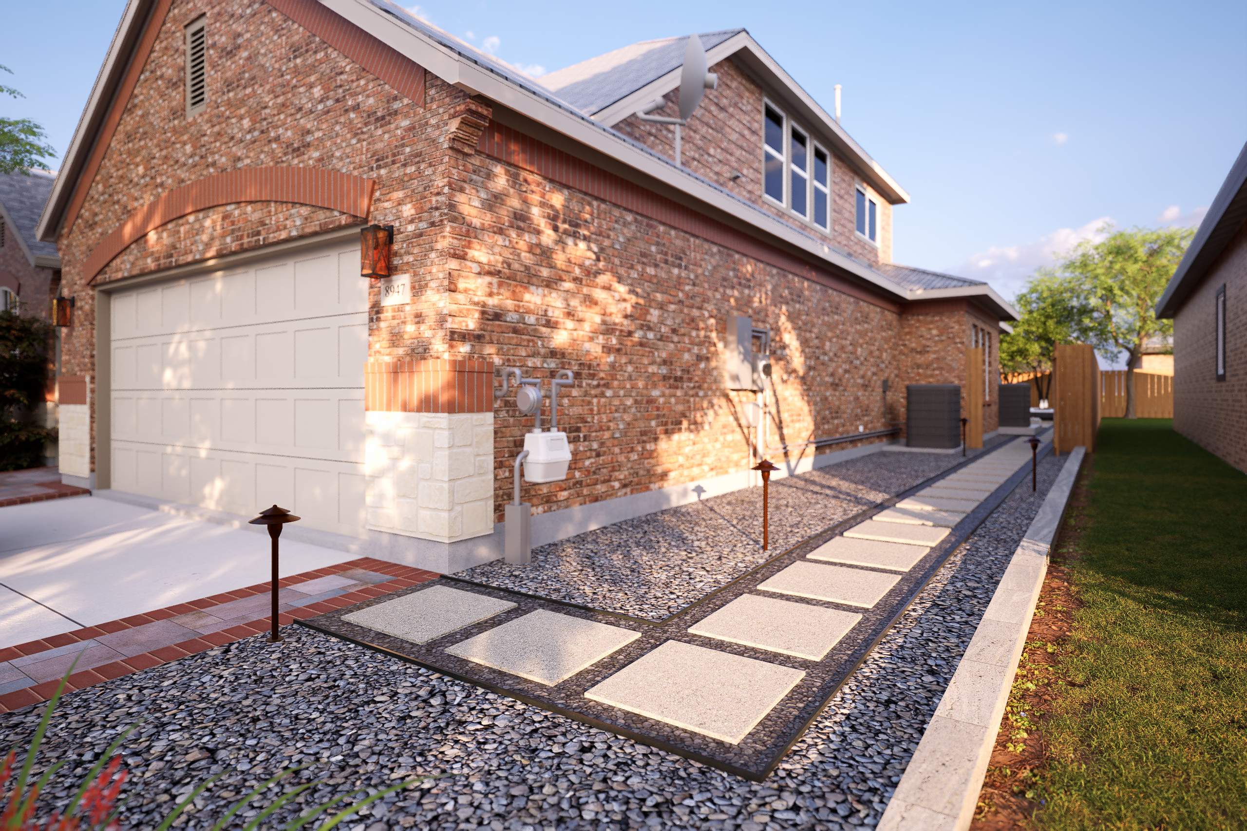 3D Design Render, San Antonio TX by Hole In One Lawns, LLC
