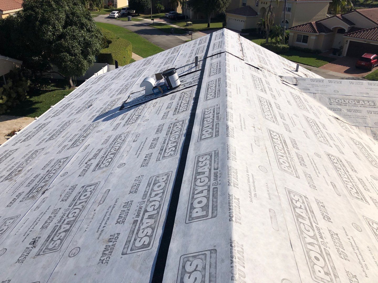 Residential Roofing Installation using Eagle Roofing Tile by BLUES BROTHERS ROOFING