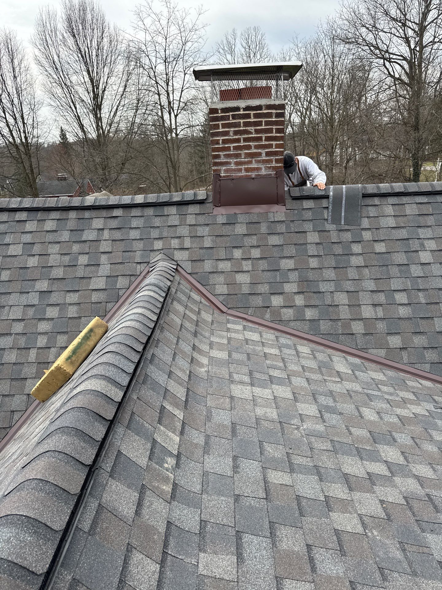 Residential Roofing Repair using Certainteed Landmark Asphalt Shingles by 3 Daughters Construction 