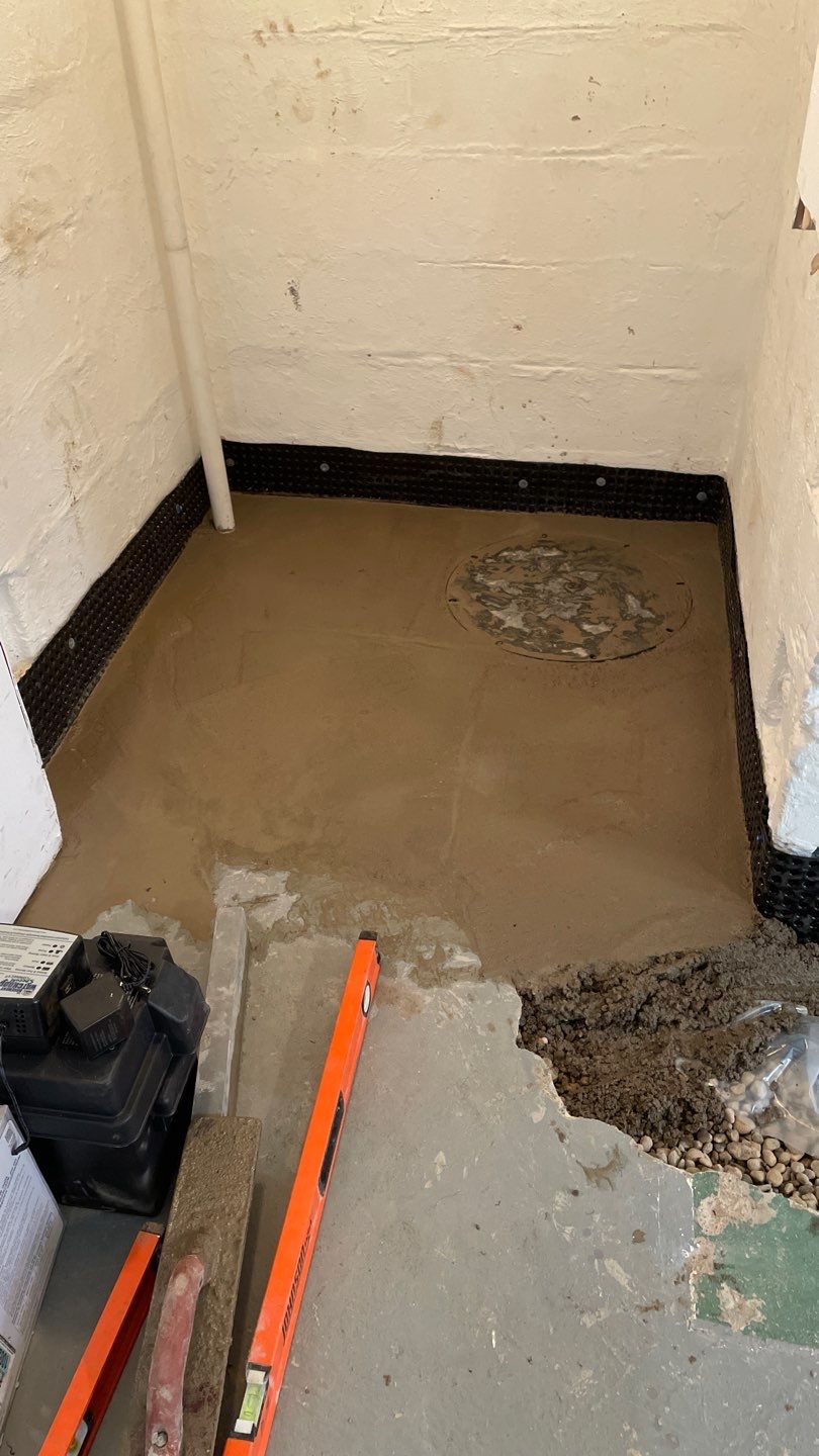 Basement Waterproofing for Kristi & Danny in St. Paul by Waterproofing Northeast