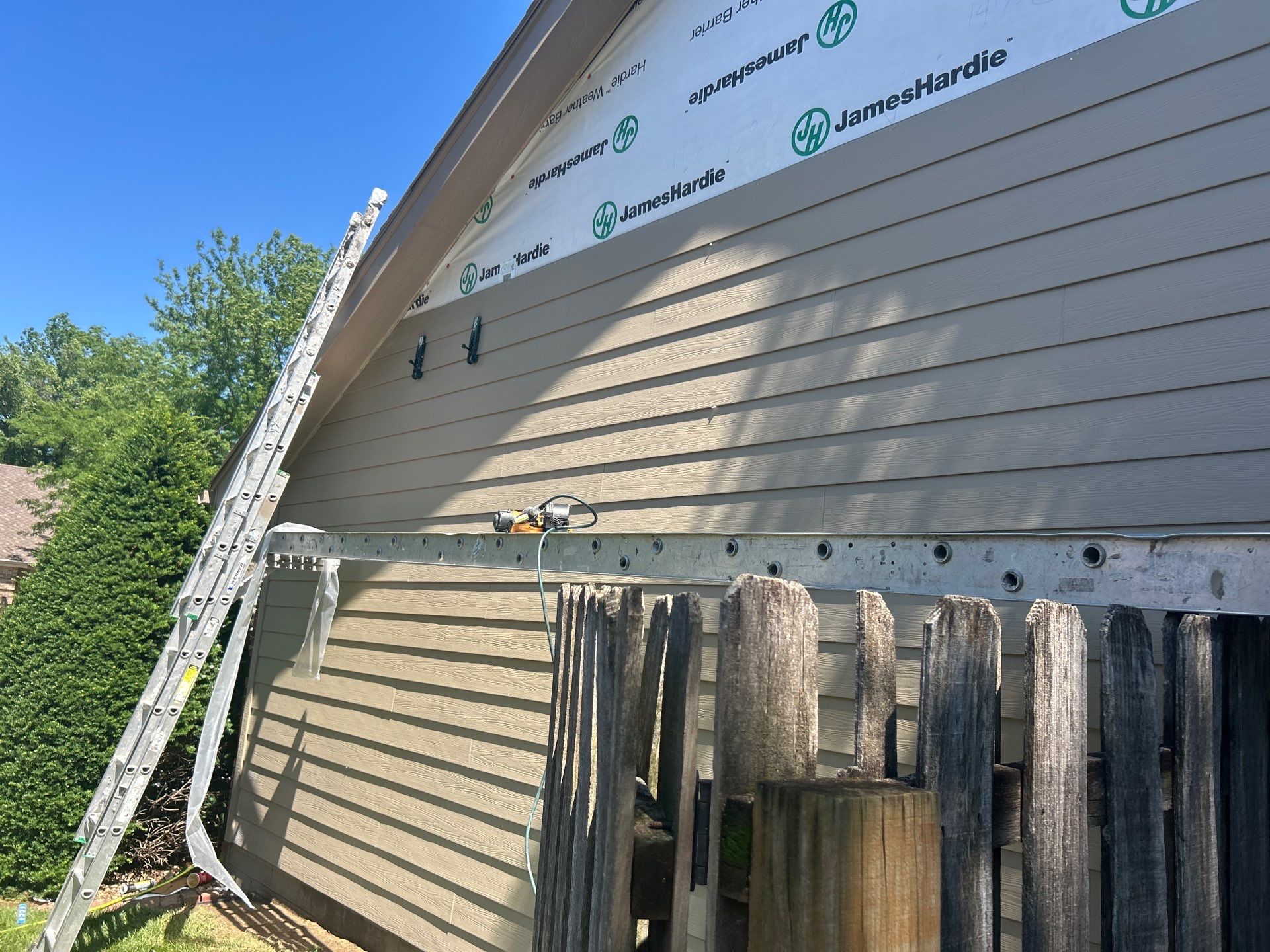 Full Siding Replacement with James Hardie Lap Siding in Omaha by Carps Complete Exteriors
