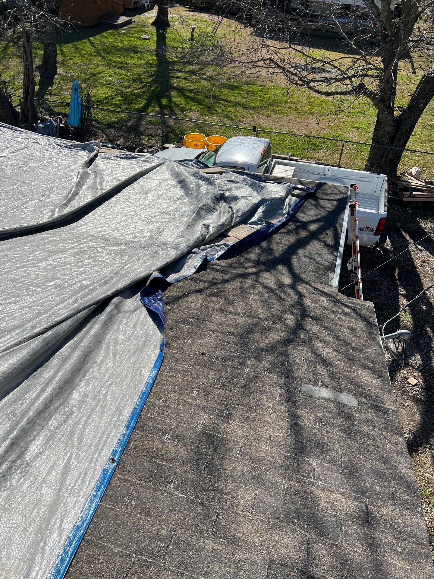 New Roof & Decking Brought to Code. by In & Out Construction & Remodeling, LLC