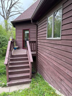 seamless aluminum gutter install in Crystal Lake, IL (After)