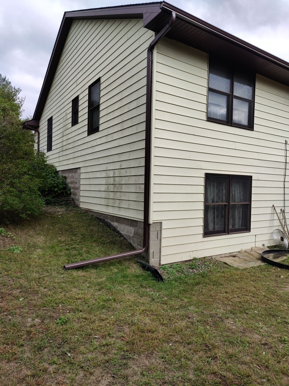 5" Gutters in Stacy by Next Level Seamless Gutters / Exteriors Inc.