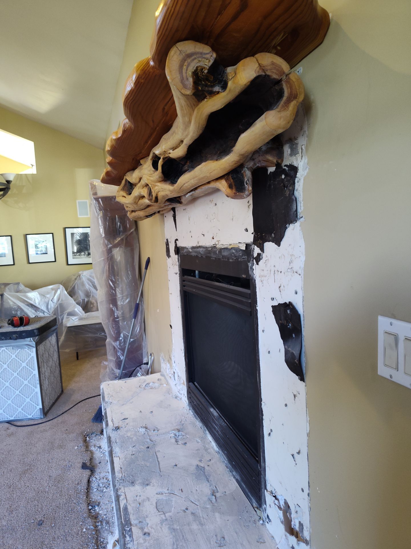 Fireplace Project in Park City by Rudd Builders LLC