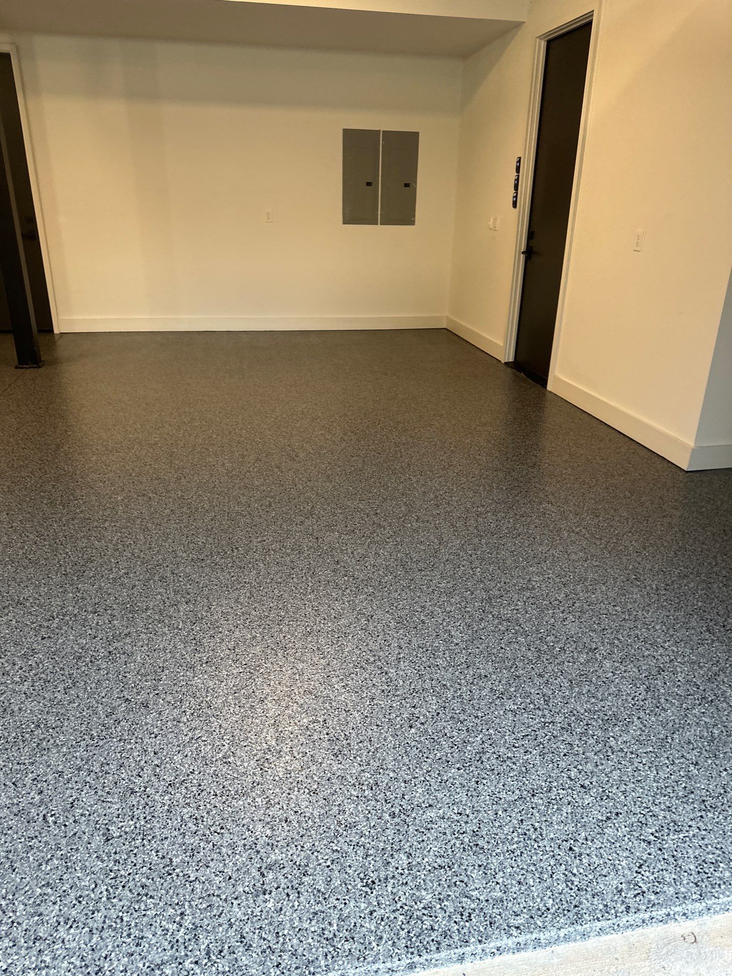 Garage Floor Coating using Nightfall by My Garage Floor Guys