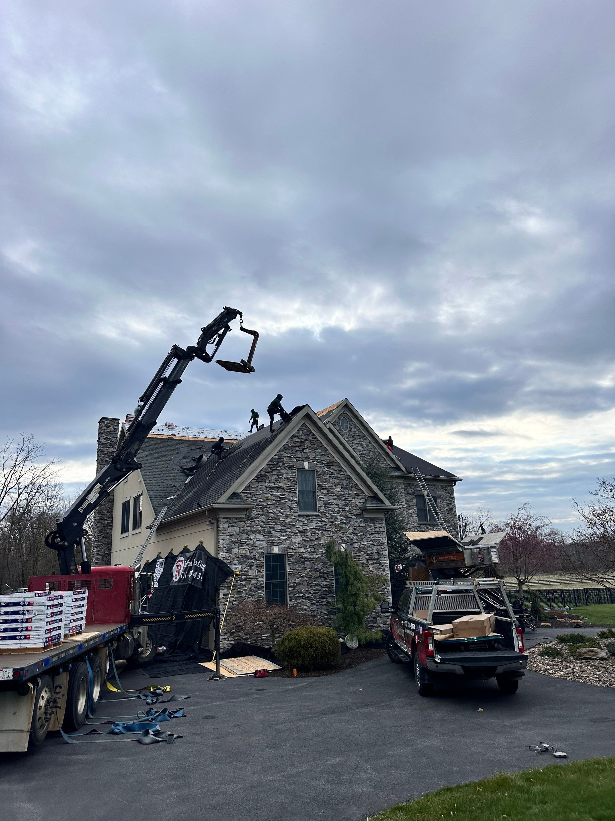 Residential Roofing Installation using Gaf Hdz Architectural Shingle by Teflon Roofing