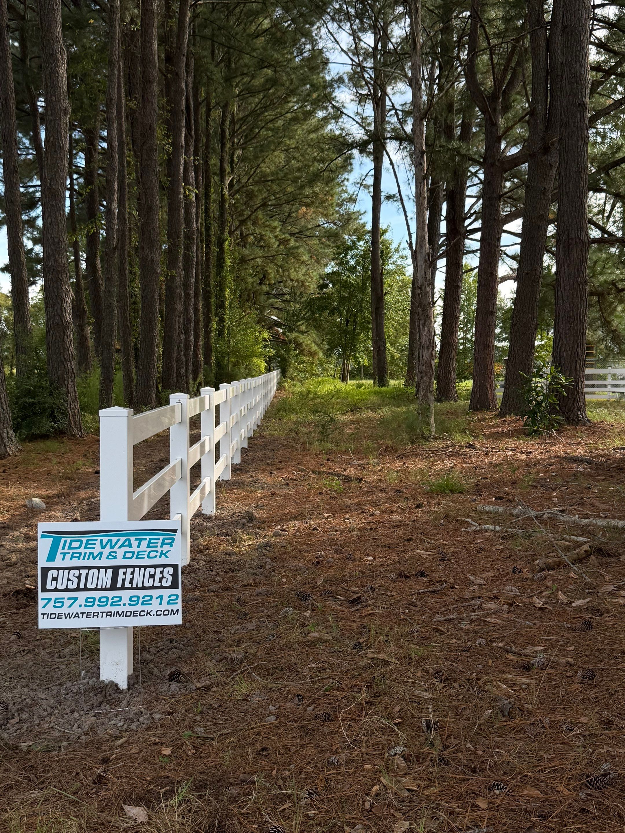 Distinctive Fencing for Distinctive Homes by Tidewater Trim & Deck