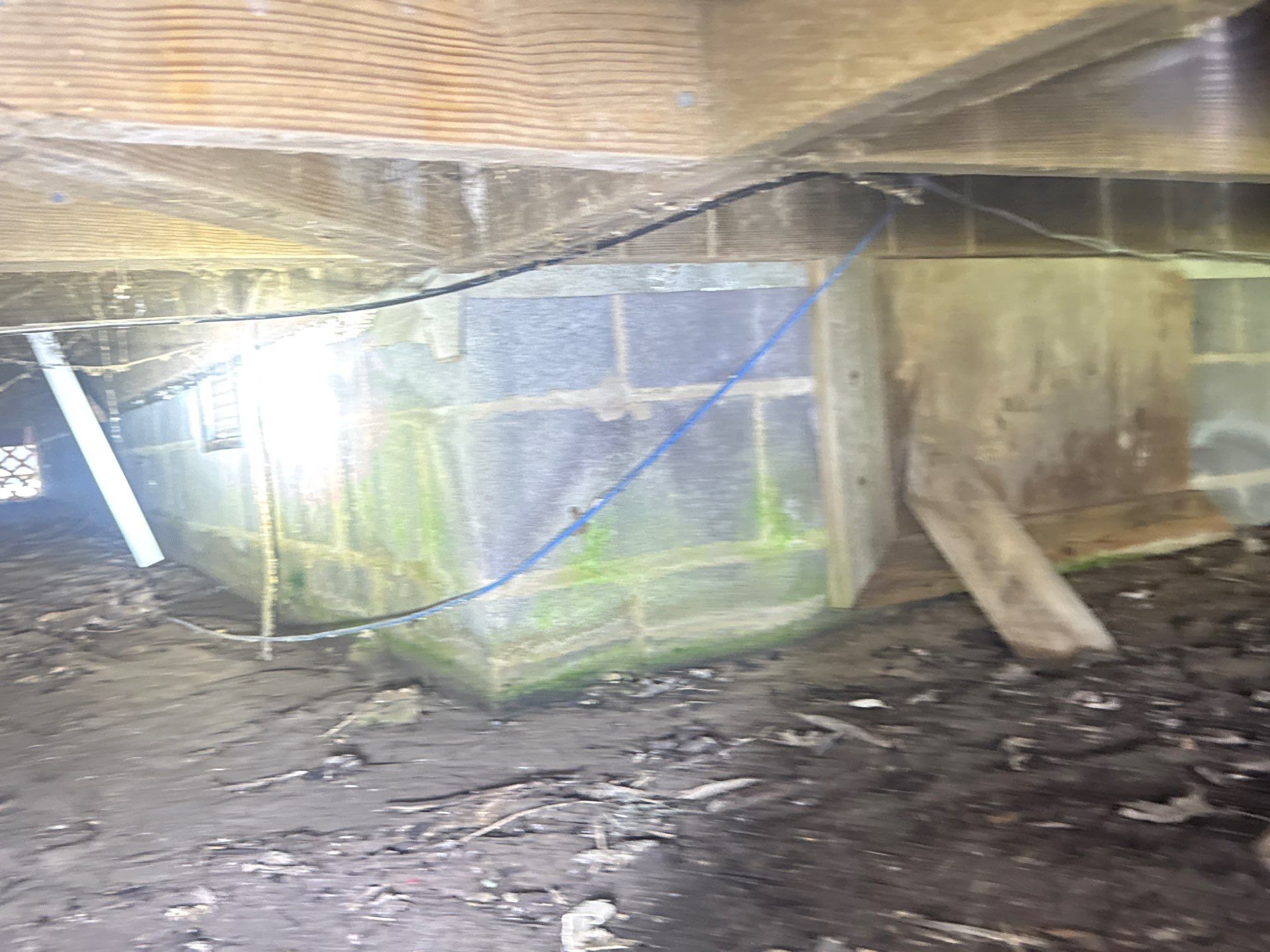 Project in Carrsville by Patriot Crawl Space Repairs