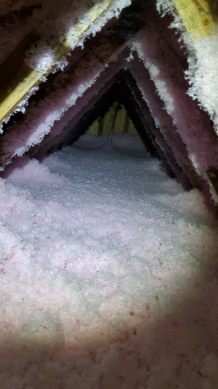 Attic Insulation using Owens Corning Insulation by Byers Enterprises 