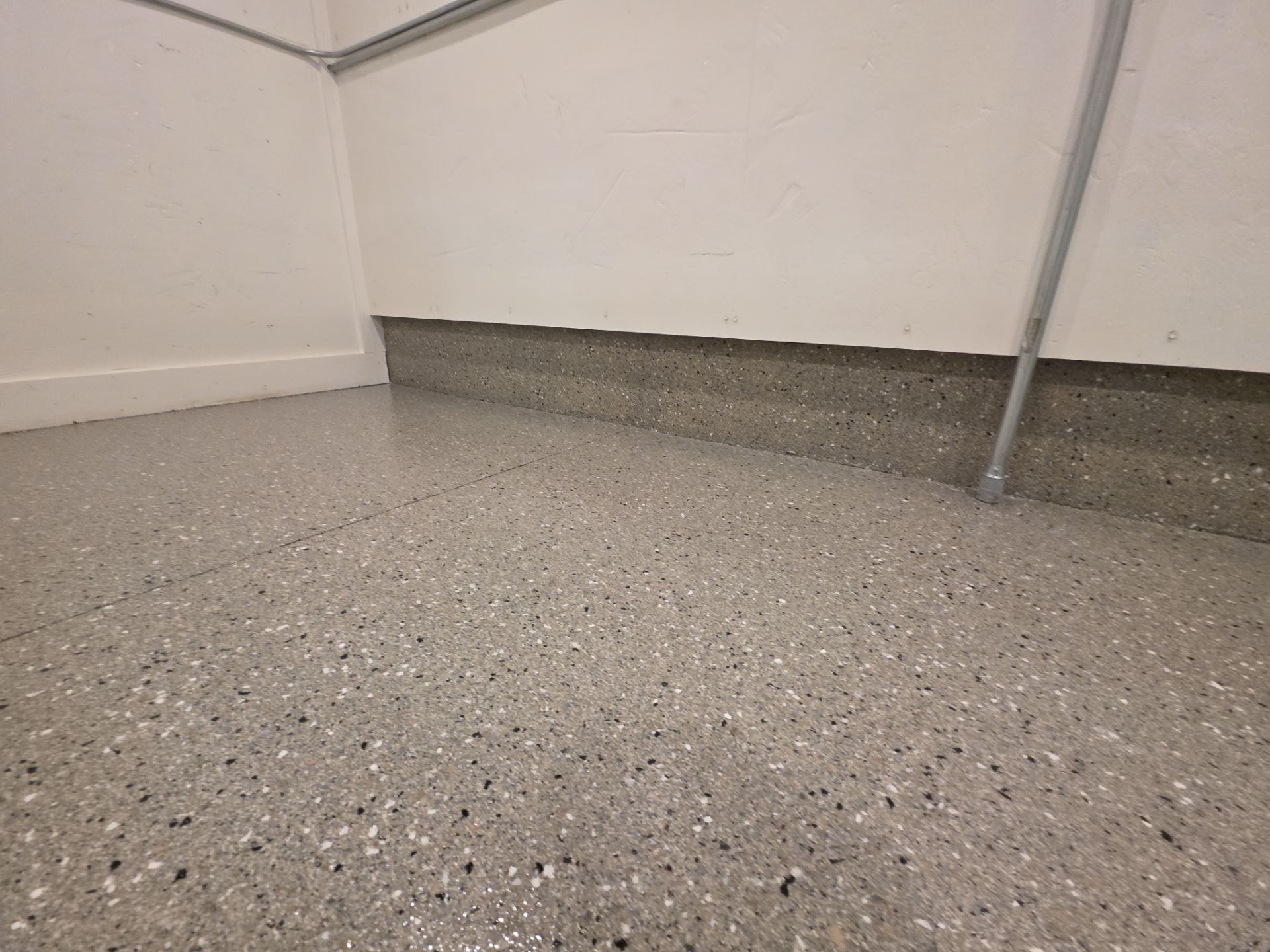 Bathroom Transformation  using Shale Hybrid by Croc Coatings, LLC