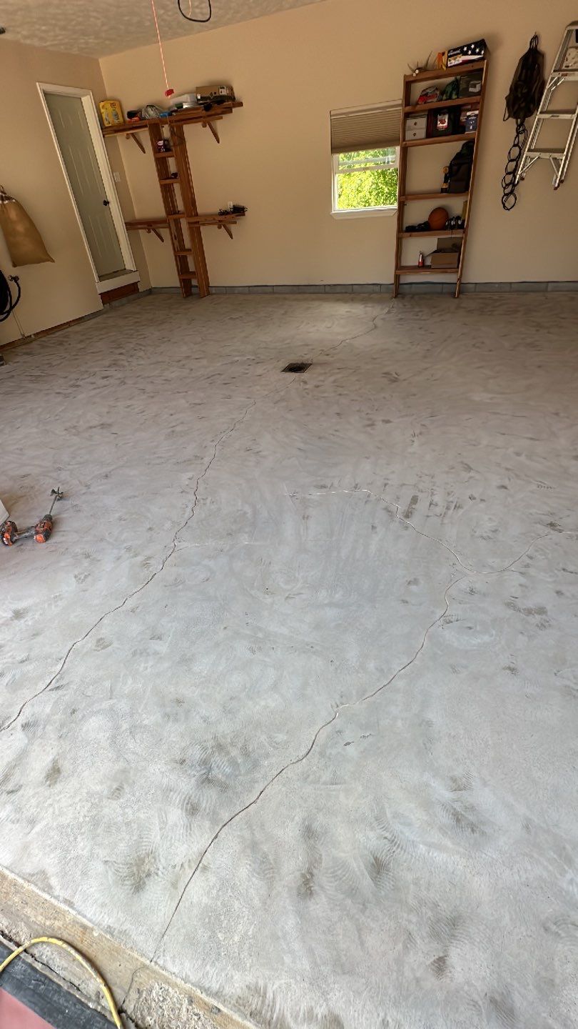 Porch + Garage Project in Weirton by Floors in a Day, Inc