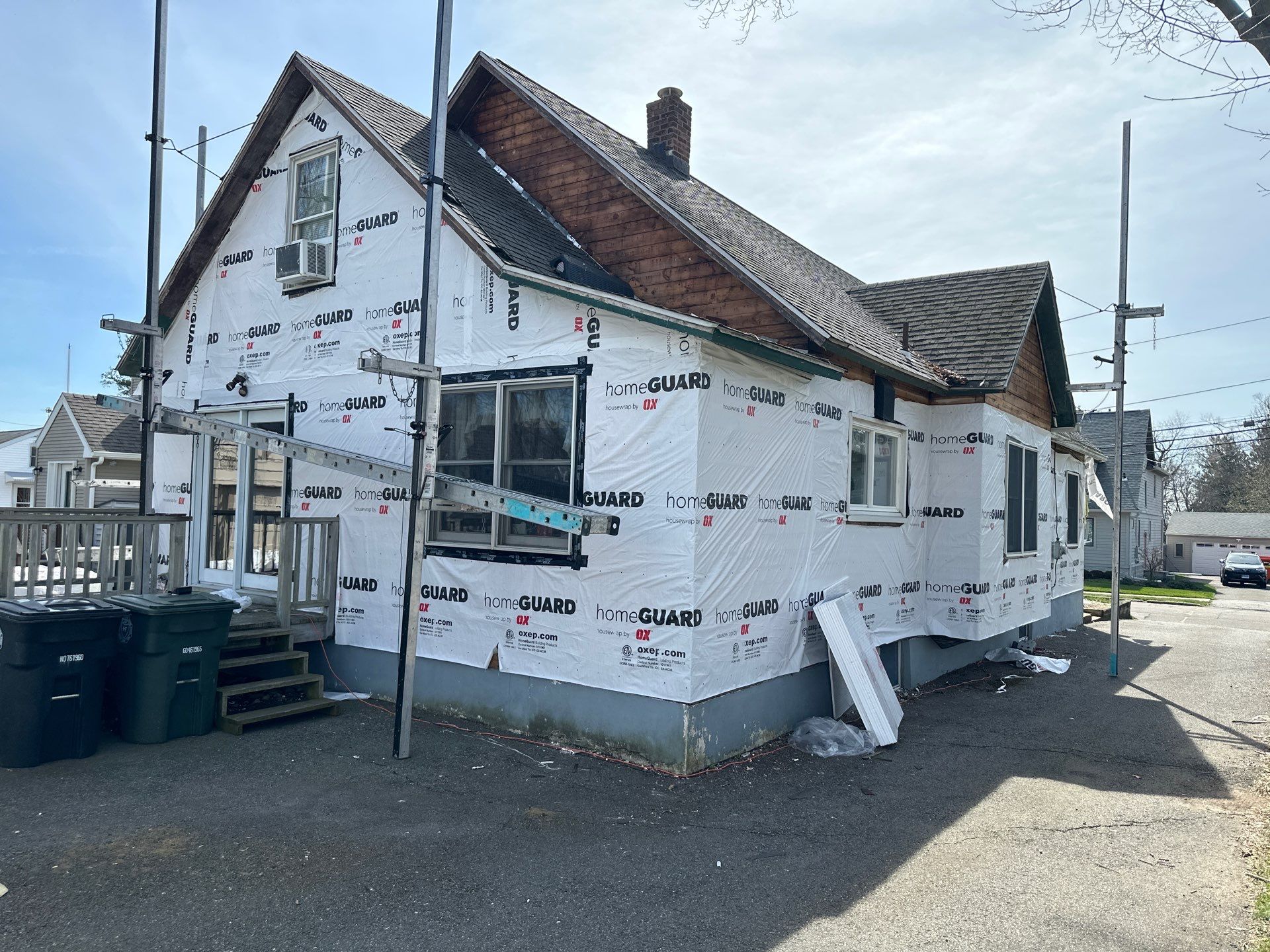 Siding Installation using Certainteed Monogram Granite Gray by A Plus Exterior