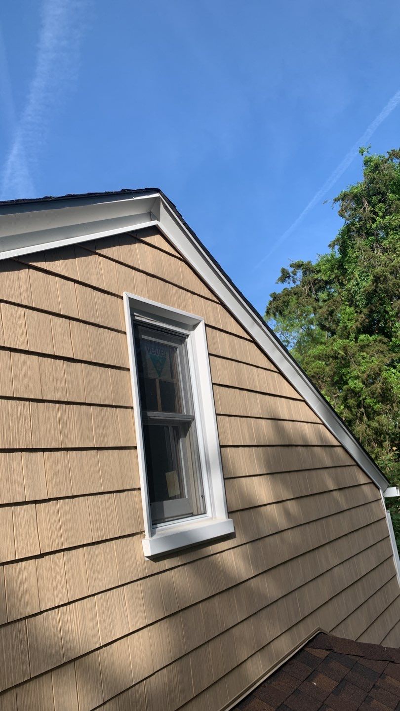 Siding Repair using Certainteed Cedar Impressions by A Plus Exterior