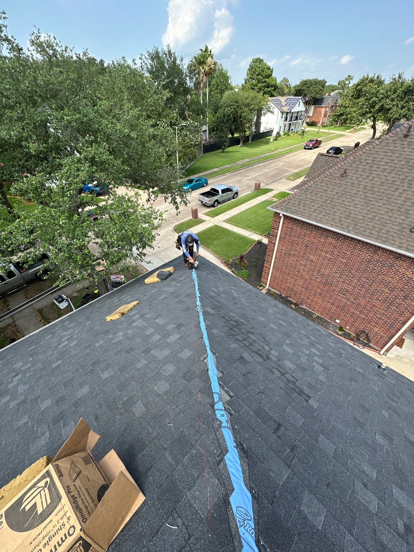 Project in Deer Park by Motion Roofing
