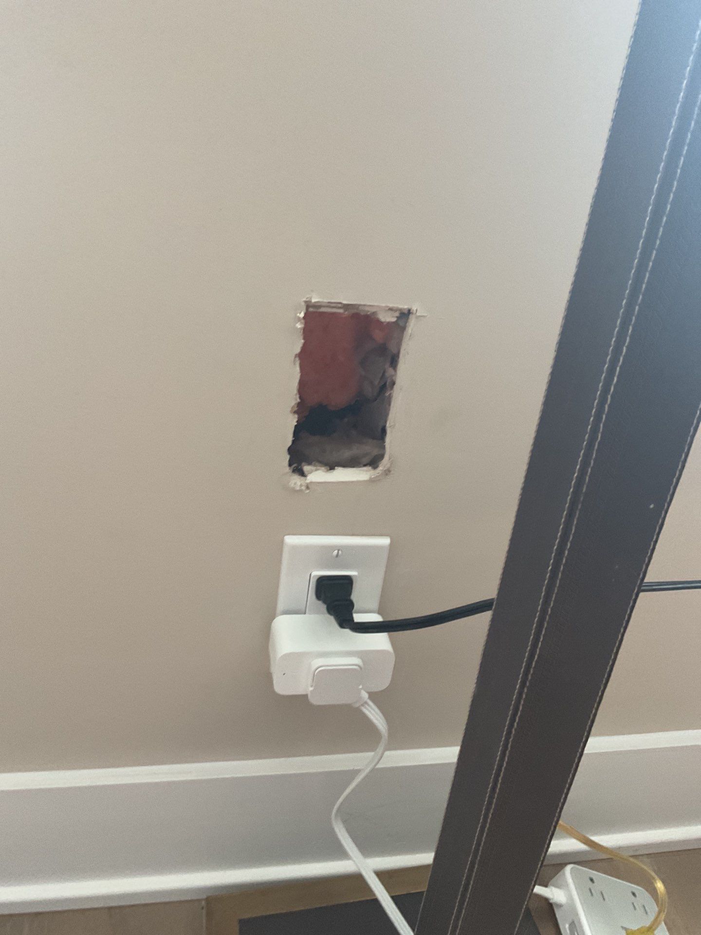Dining Room Fixture Installed + Receptacles Relocated by ZAM Electric
