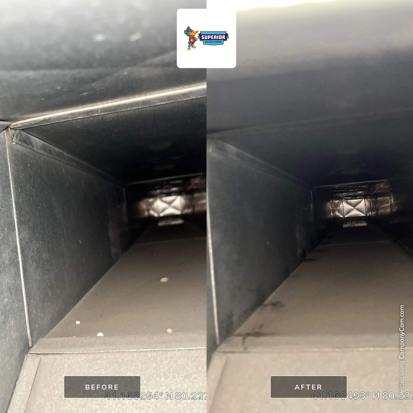 Air Duct Cleaning With a Vacuum Truck in Mercer, PA by Superior Air Duct Cleaning