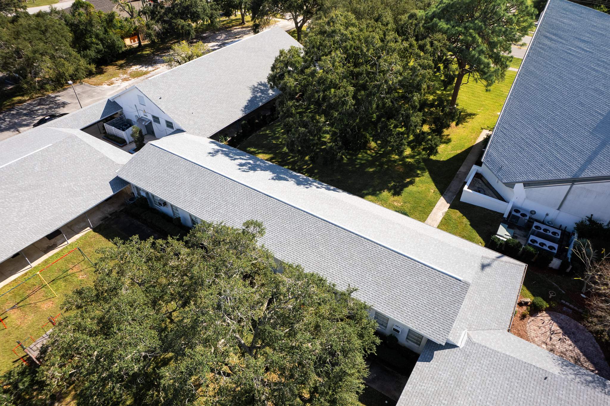 Commercial Roof Replacement for Cocoa Presbyterian Church in Cocoa, Florida by Wiedmann Construction & Roofing